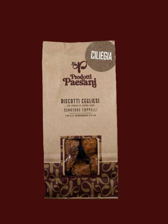 Biscotti Cegliesi con Marmellata alle Ciliegie