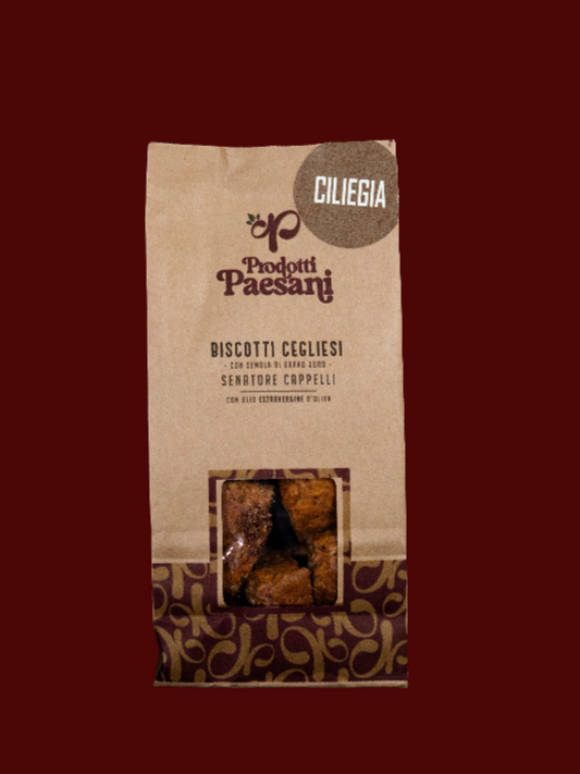 Biscotti Cegliesi con Marmellata alle Ciliegie